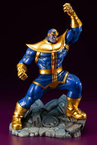 Statuette Kotobukiya - Marvel - Thanos 28 Cm Pvc Artfx